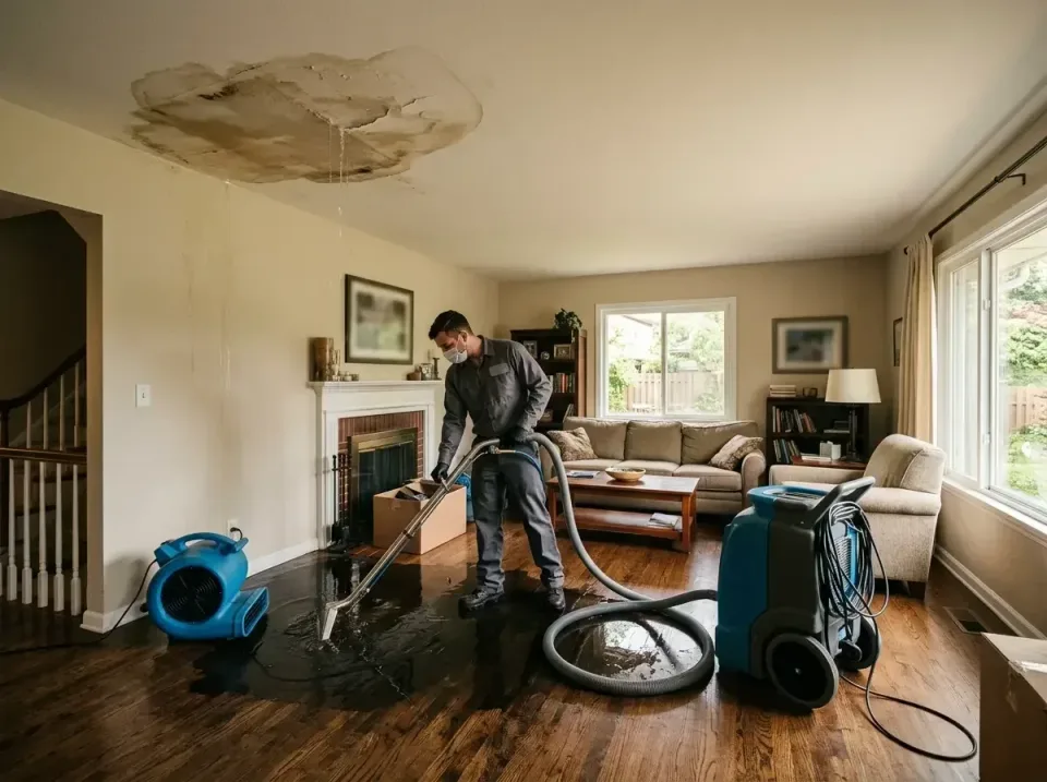 attic-pipe-burst-ceiling-drip-008 — frequently asked questions, Water Damage Restoration & Carpet Care in Arlington, TN